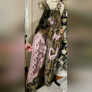 Remington Camouflage Overalls with Pink Accents
